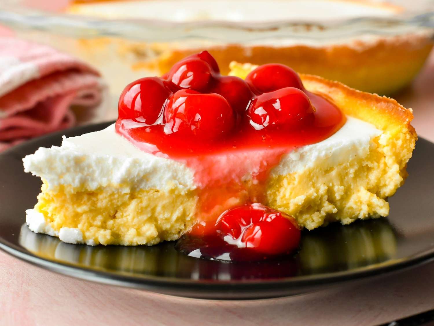 Crustless Cheesecake