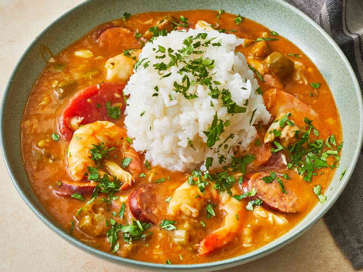 Step 9 of Good New Orleans Creole Gumbo
