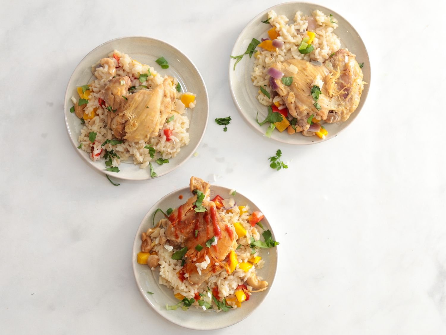 Step 6 of One-Pot Coconut Chicken and Rice