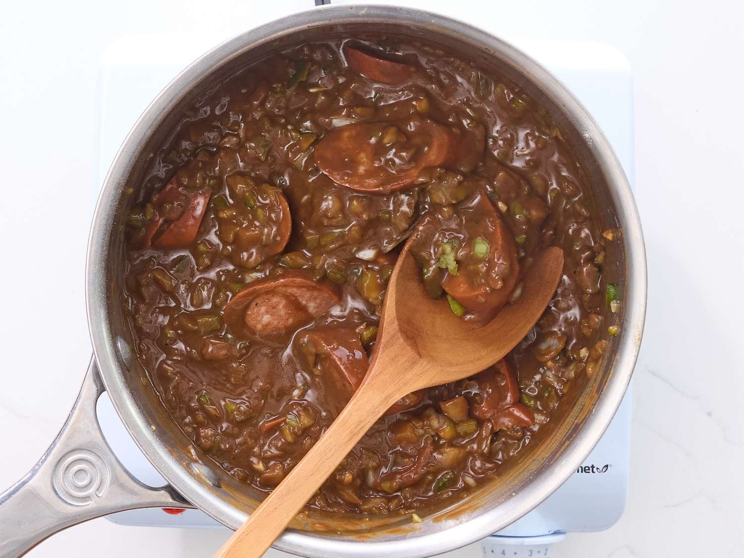 Step 4 of Good New Orleans Creole Gumbo