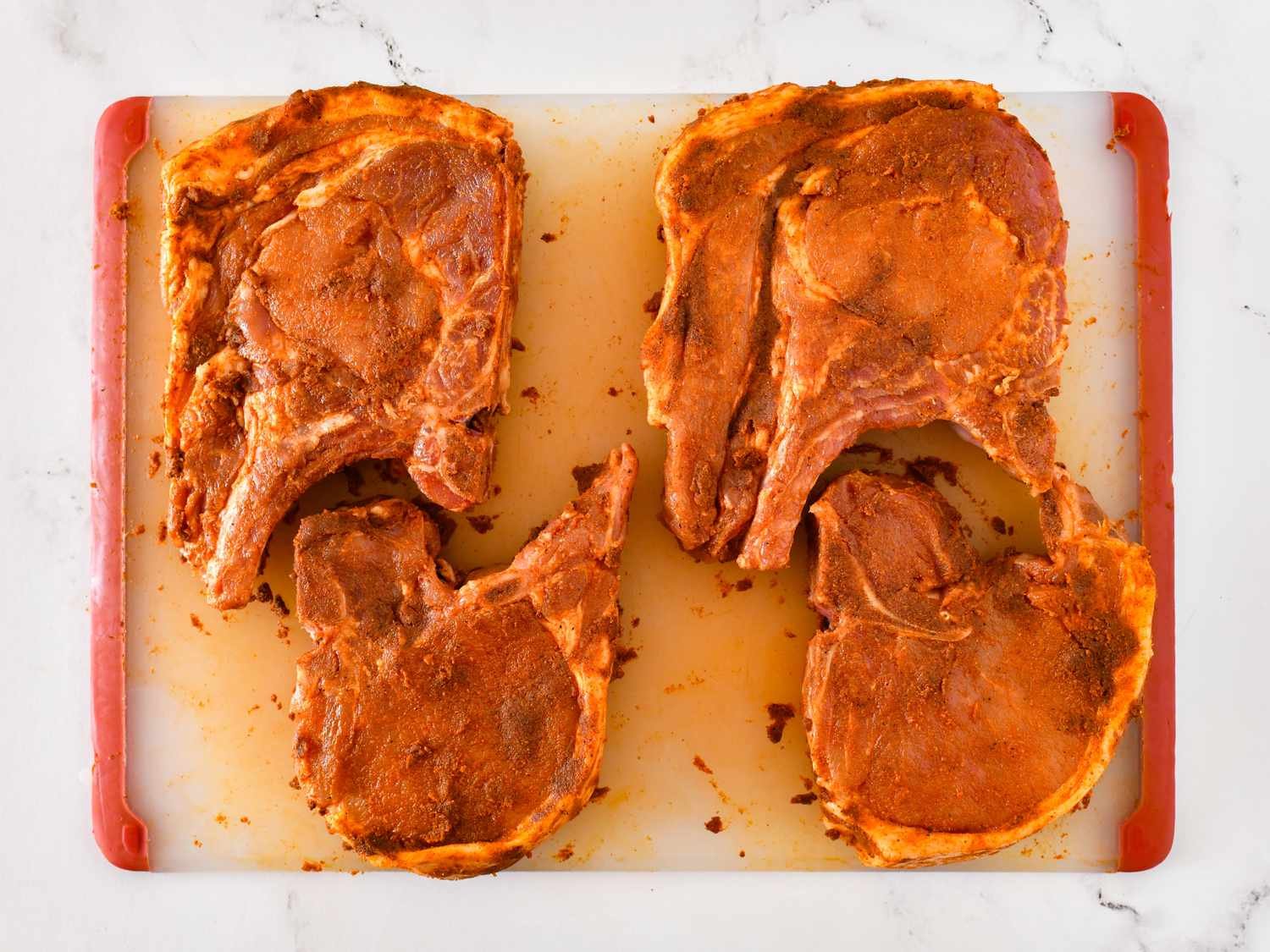 Step 3 of Smoky Grilled Pork Chops