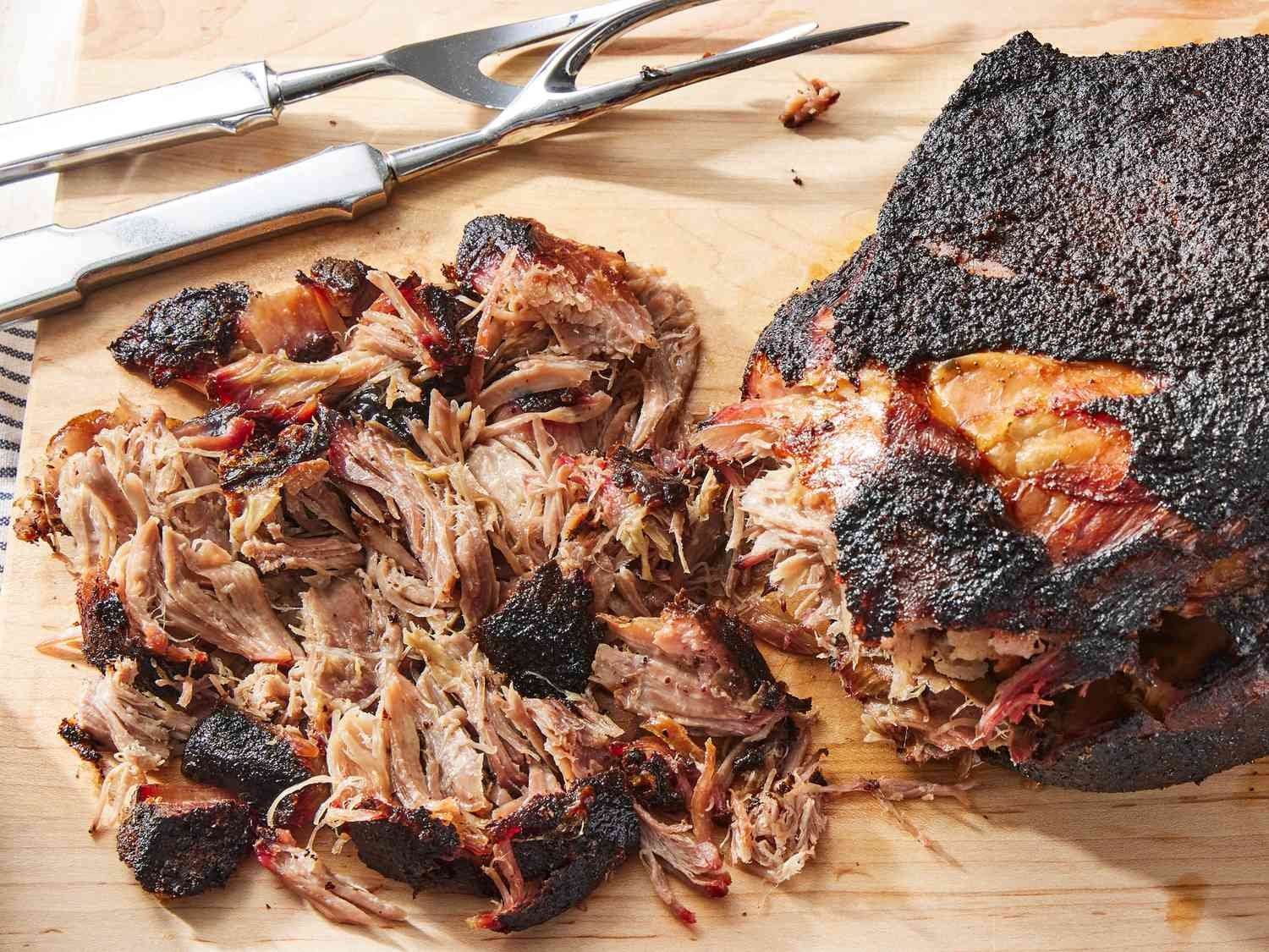 Step 7 of Bob's Smoked Pulled Pork