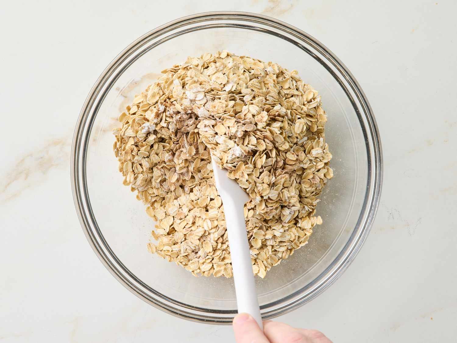 Step 2 of Banana Bread Baked Oatmeal