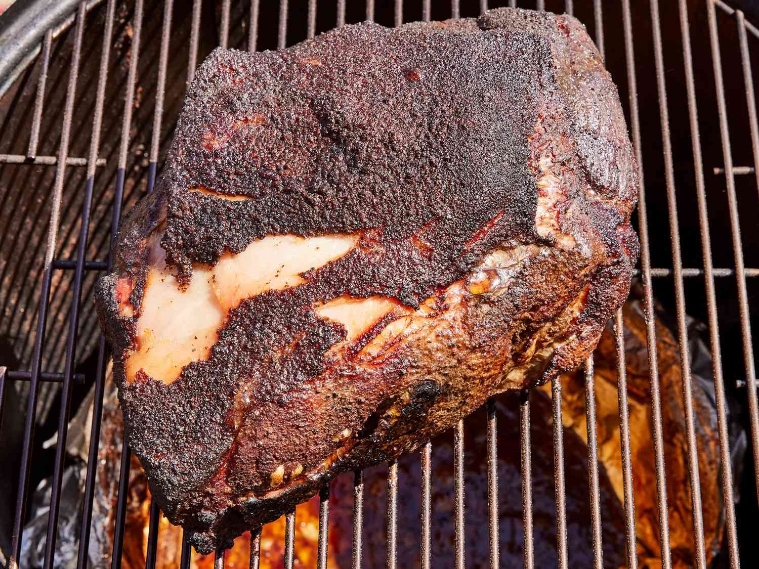 Step 6 of Bob's Smoked Pulled Pork