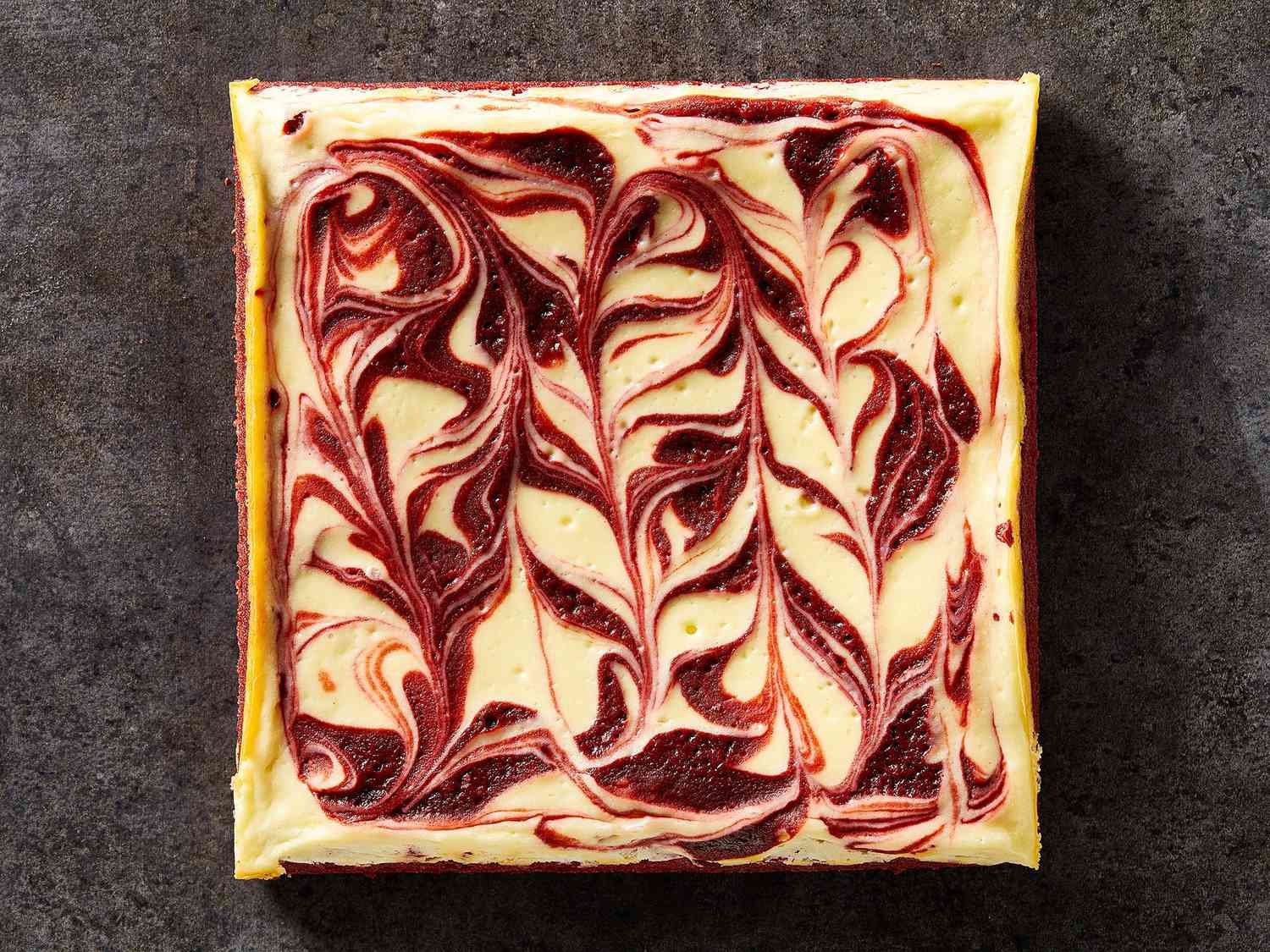 Step 6 of Red Velvet Cheesecake Brownies