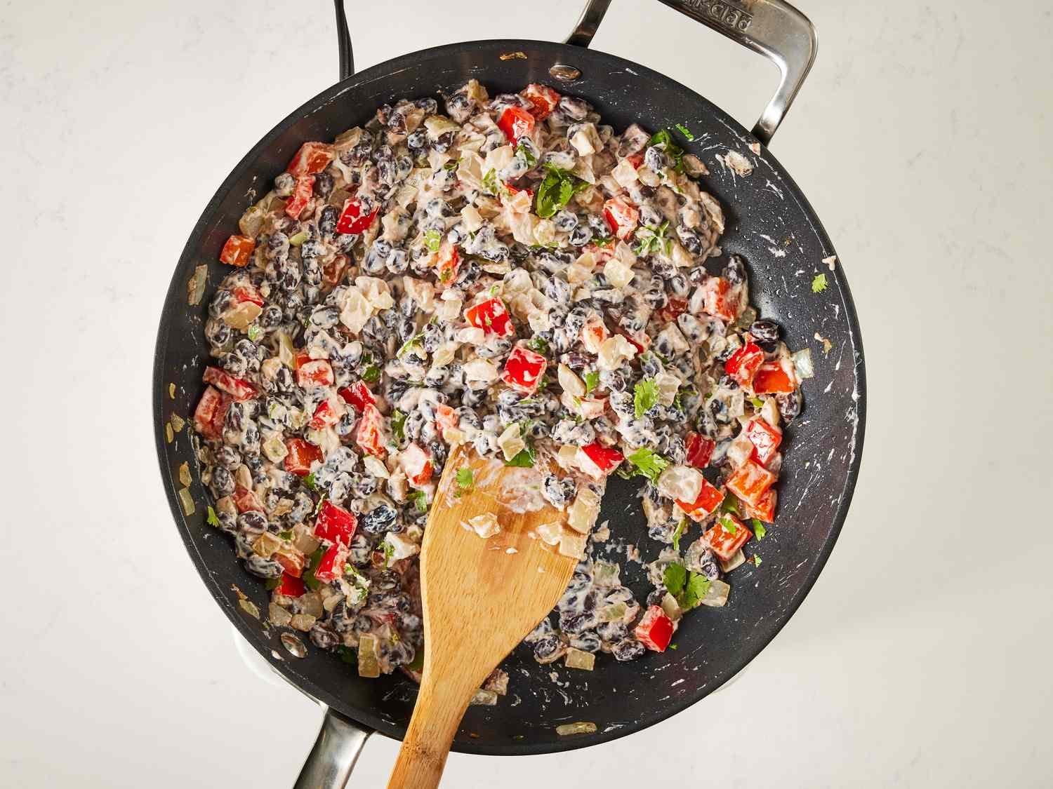 Step 4 of Delicious Black Bean Burritos