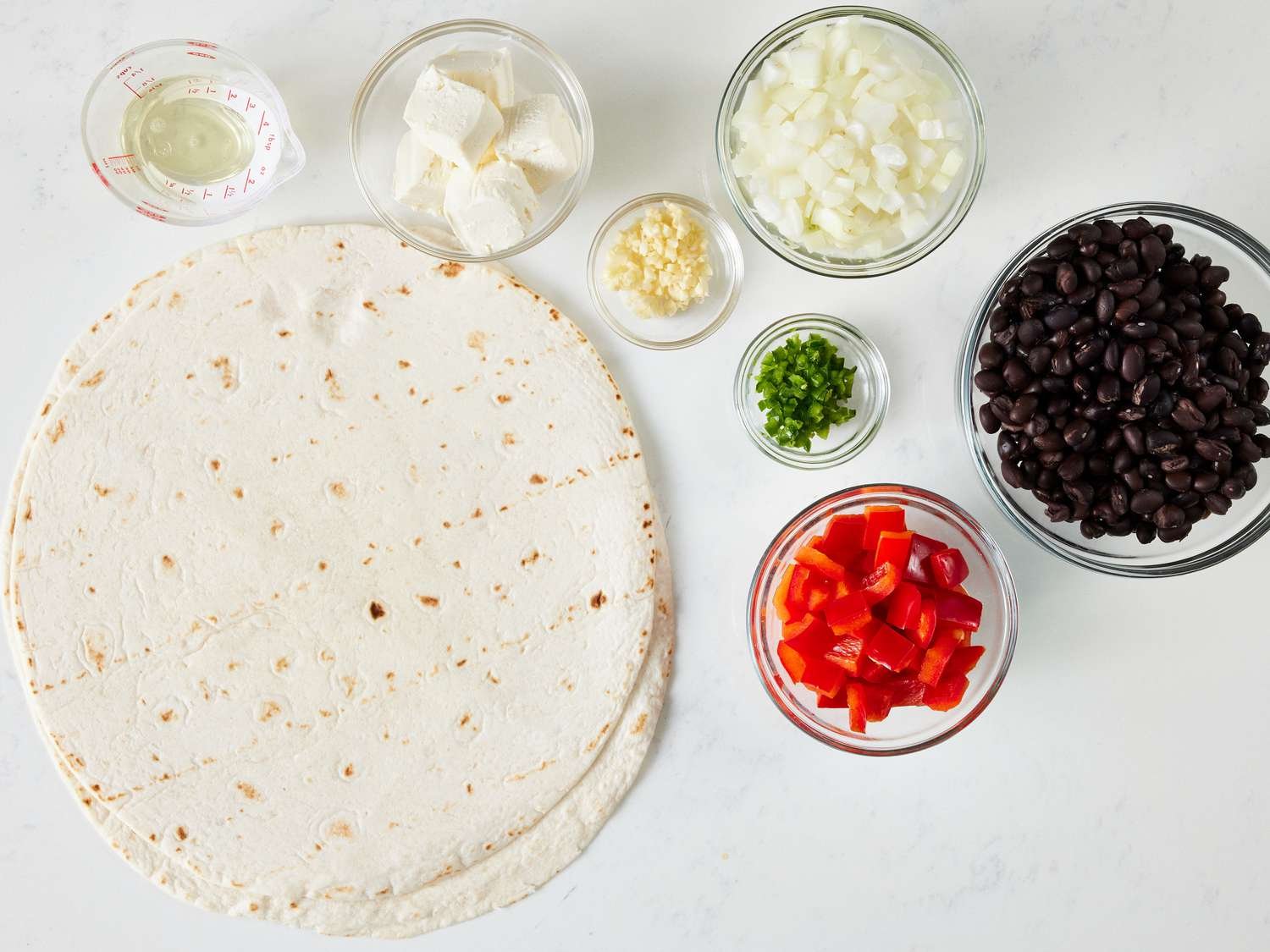 Step 1 of Delicious Black Bean Burritos