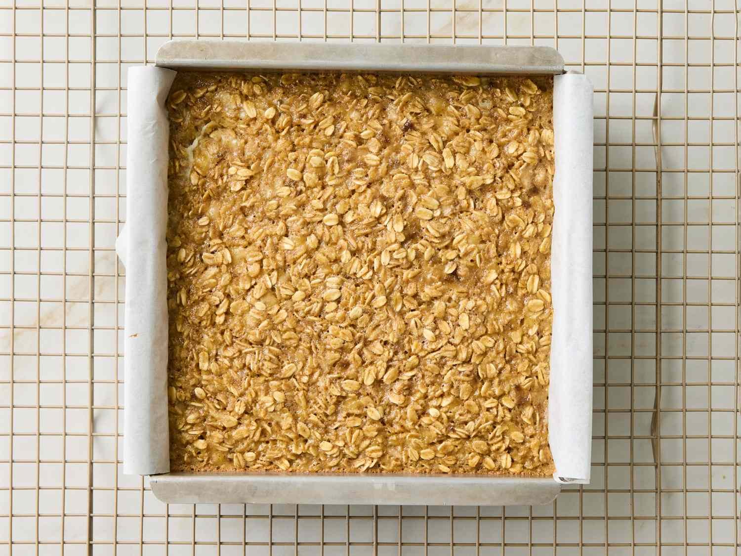 Step 6 of Banana Bread Baked Oatmeal