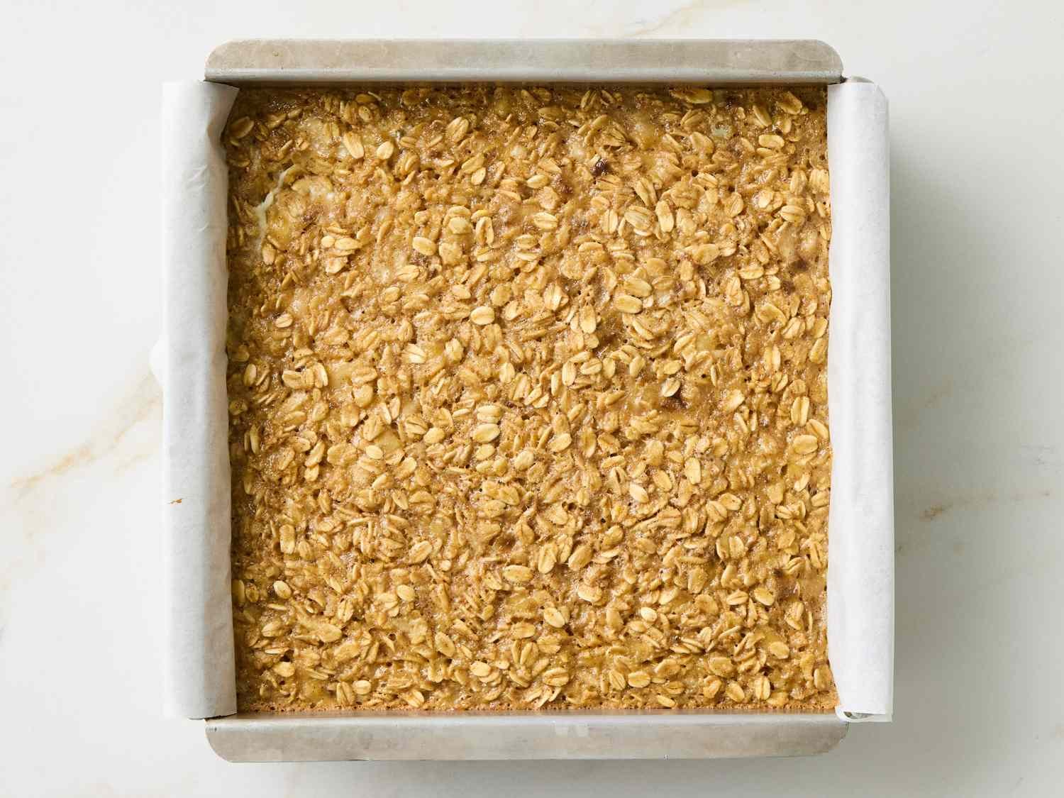 Step 5 of Banana Bread Baked Oatmeal