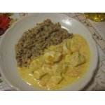Куриное филе в сметанном соусе