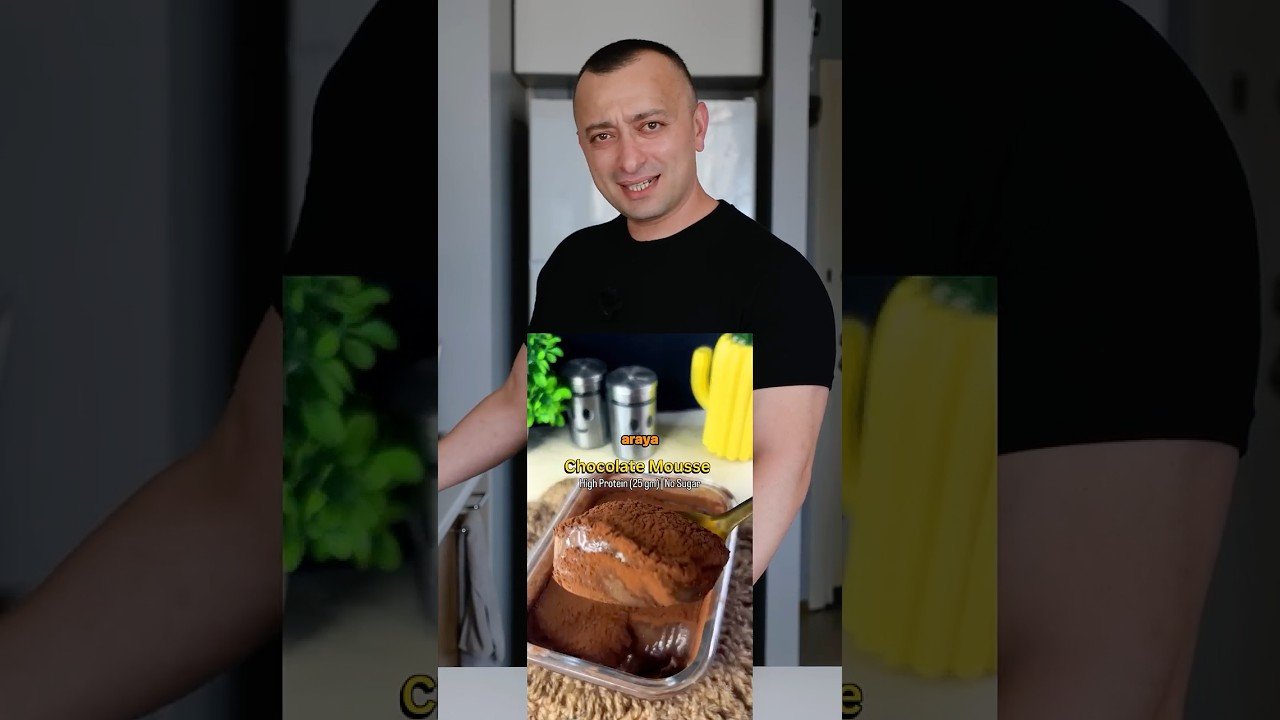 ÇİKOLATALI MOUSSE'UN EN İYİ HALİ: LOR PEYNİRLİ!