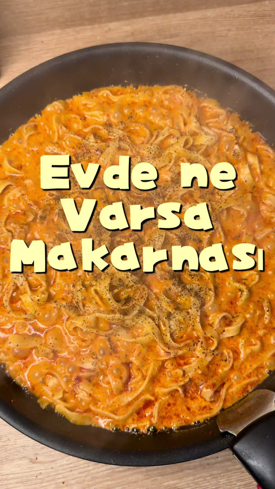 Salçalı Makarna