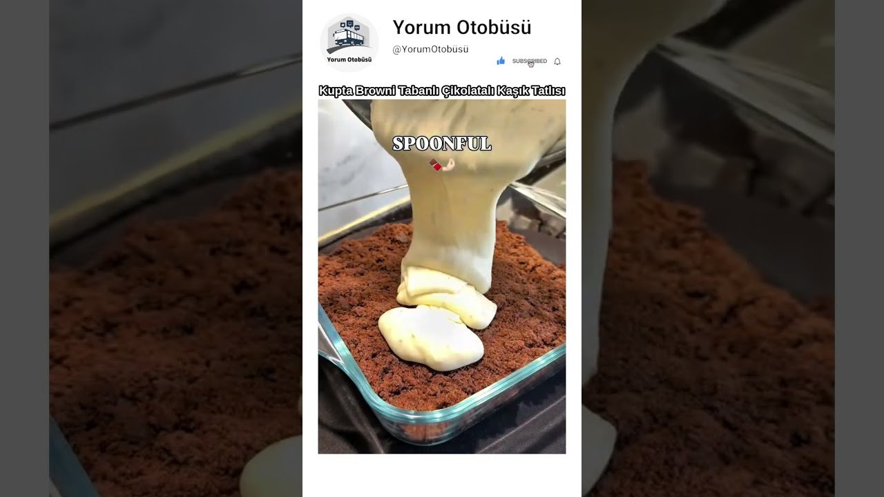 KAŞIK KAŞIK YEDİRTEN EFSANE! 🍫😱 Browni Tabanlı İpeksi Kremalı Çikolata Tatlısı! 🤤🥄