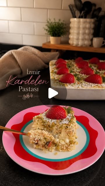 İzmirimin meşhur Kardelen pastası