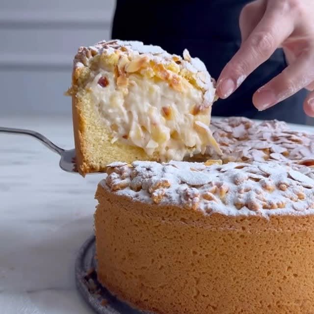 Apple Cream Tart (Elmalı Kremalı Tart)