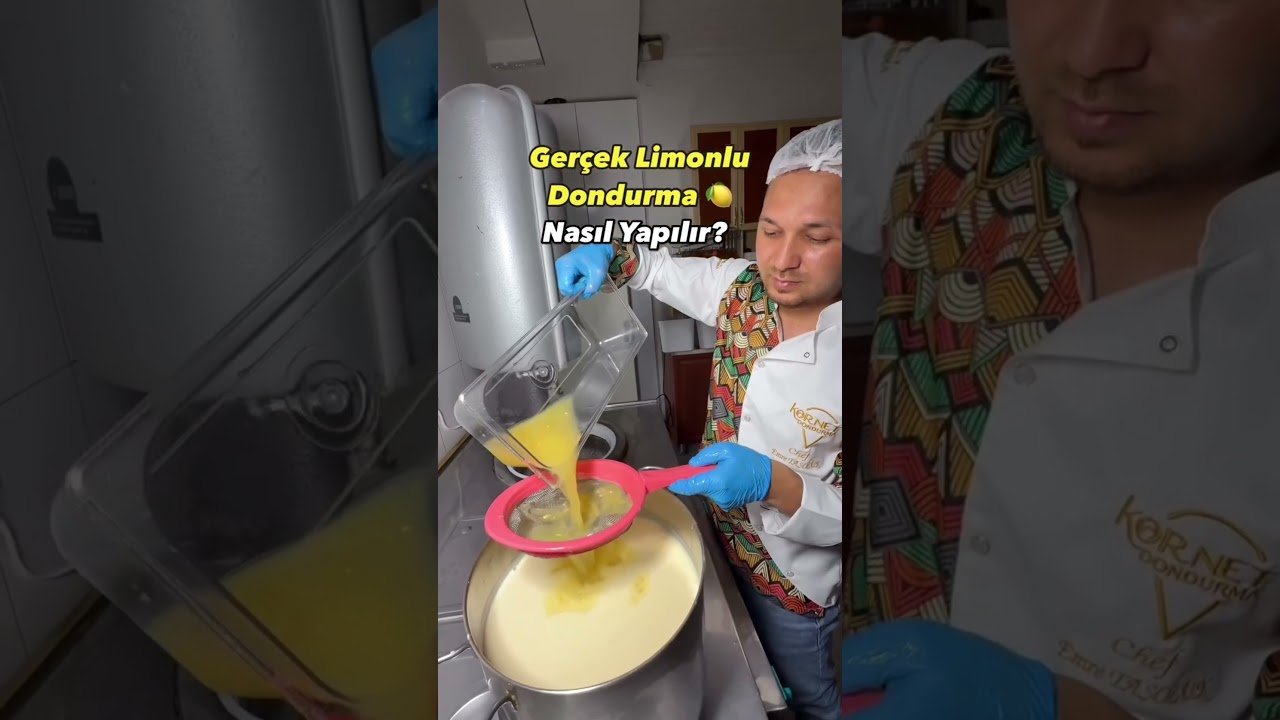 How to make real lemon ice cream?