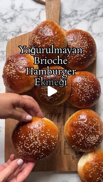 BRIOCHE HAMBURGER EKMEĞİ
