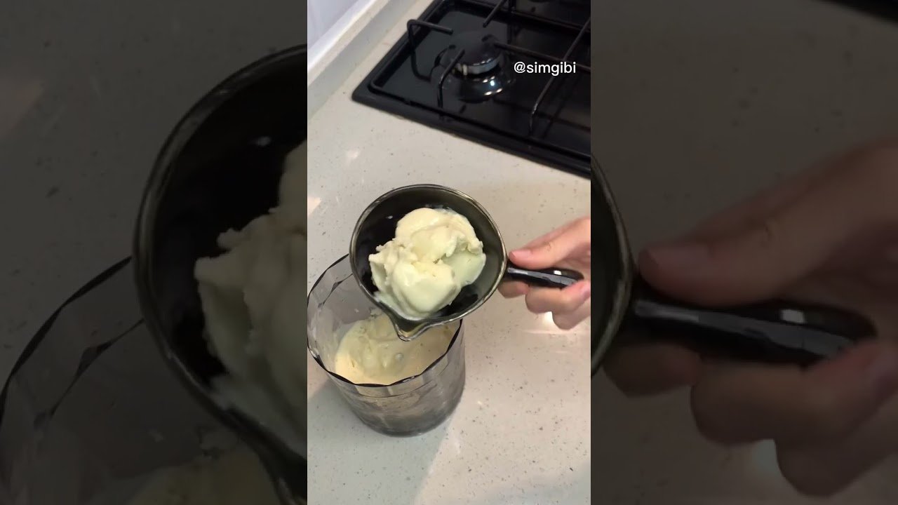 4 Malzemeli Sağlıklı Dondurma