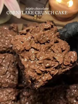 Cornflake Crunch Chocolate Cake
