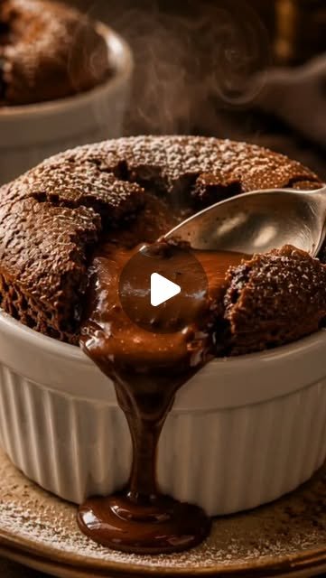 Akışkan Çikolatalı Sufle
