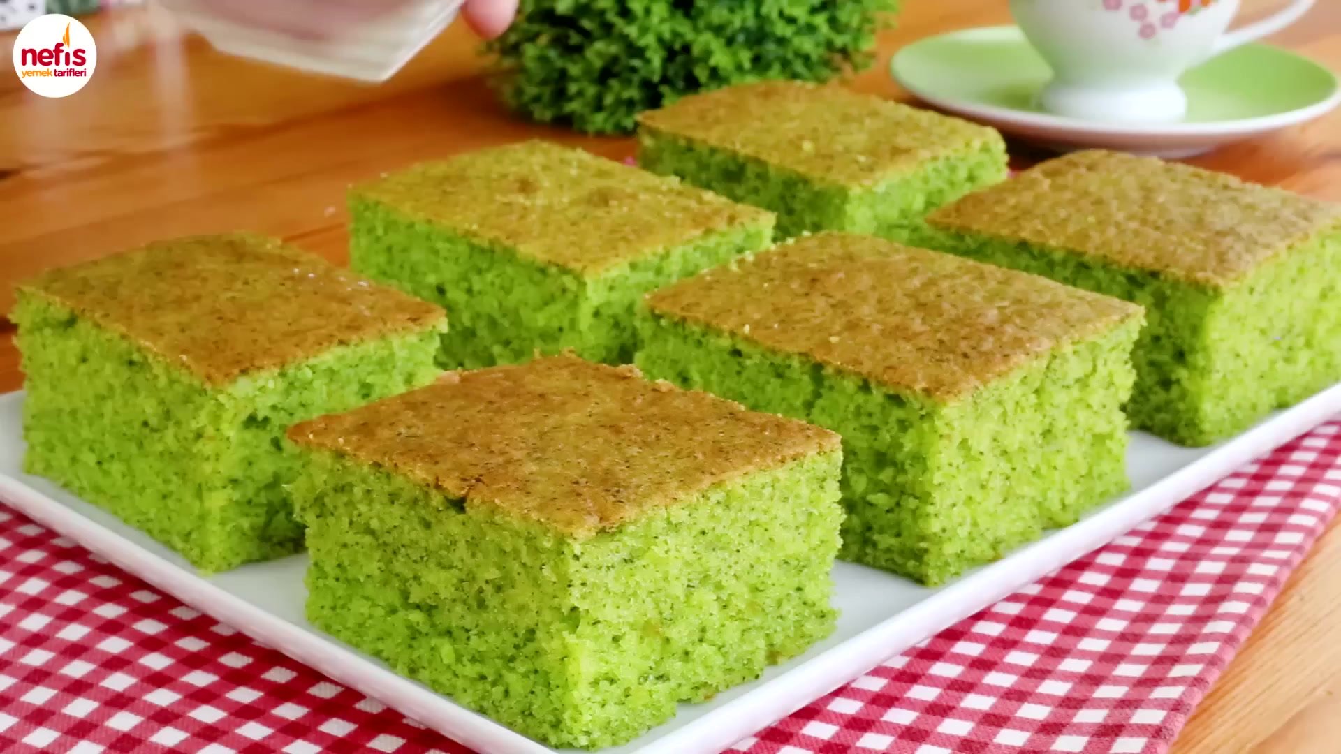 Ispanaklı Kek