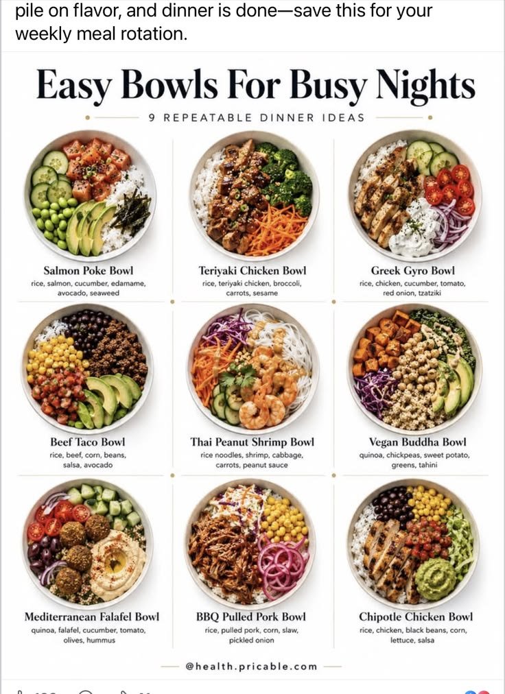Healthy Bowls