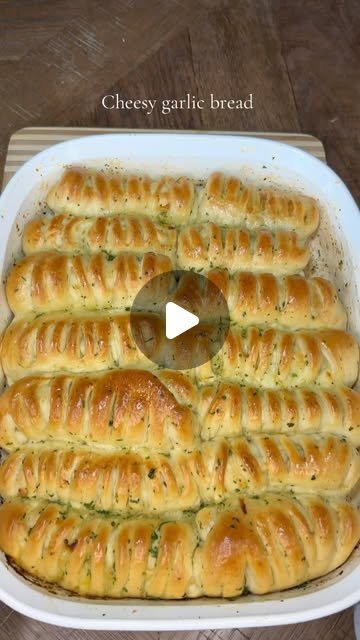Cheesy garlic bread