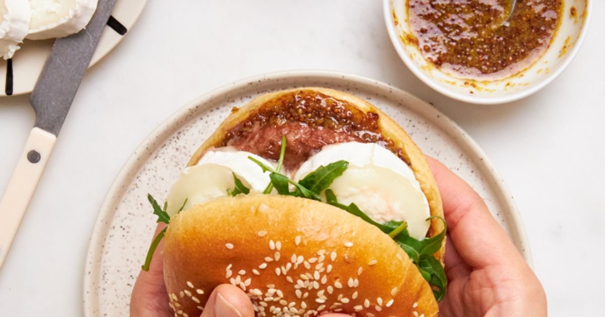 Burger chèvre & miel