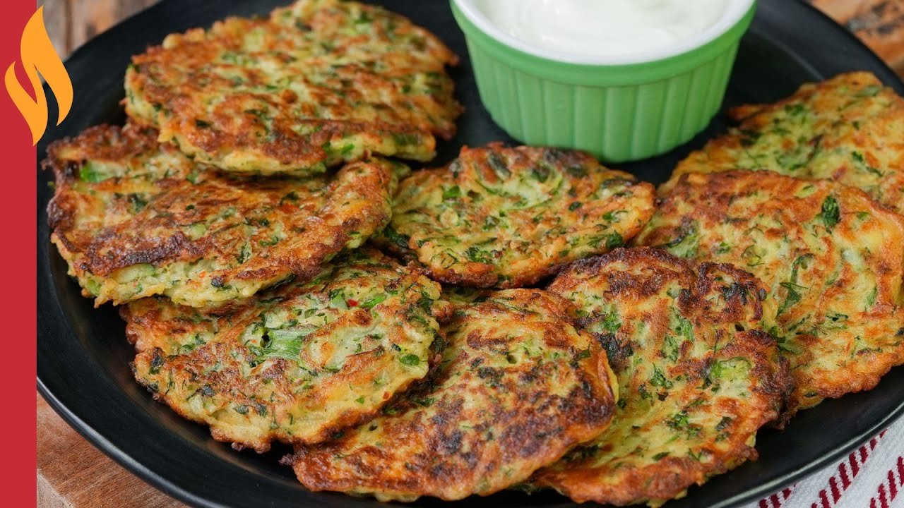 Simply Grate Zucchini & Potato! 🙌🏻 Incredibly Delicious!😍 Zucchini Potato Fritters Recipe