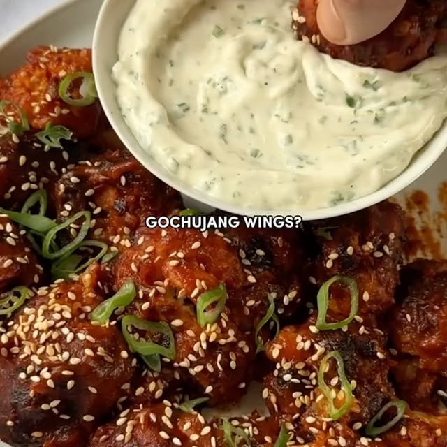 Gochujang Cauliflower Wings
