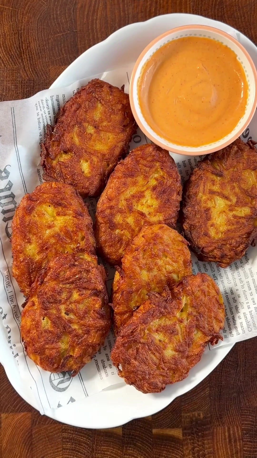 Crispy Parmesan Hash Browns