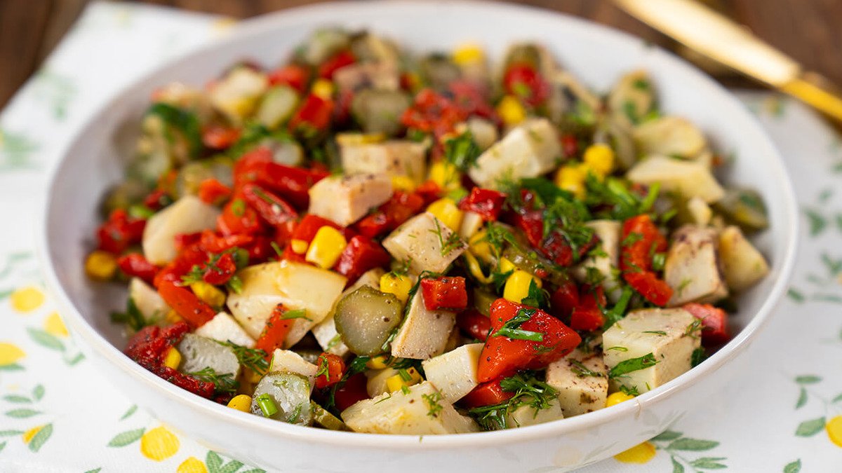 Enginar Salatası