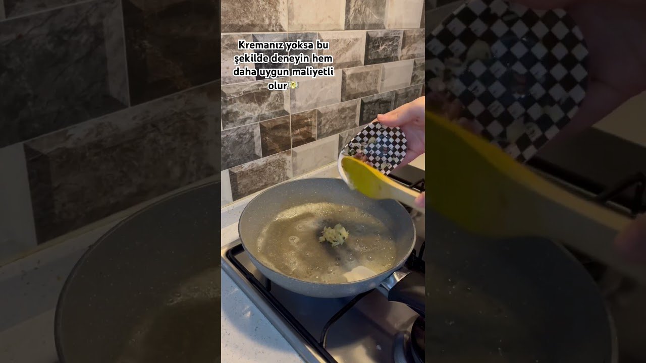 Kremasız kremalı tadında Körili makarna