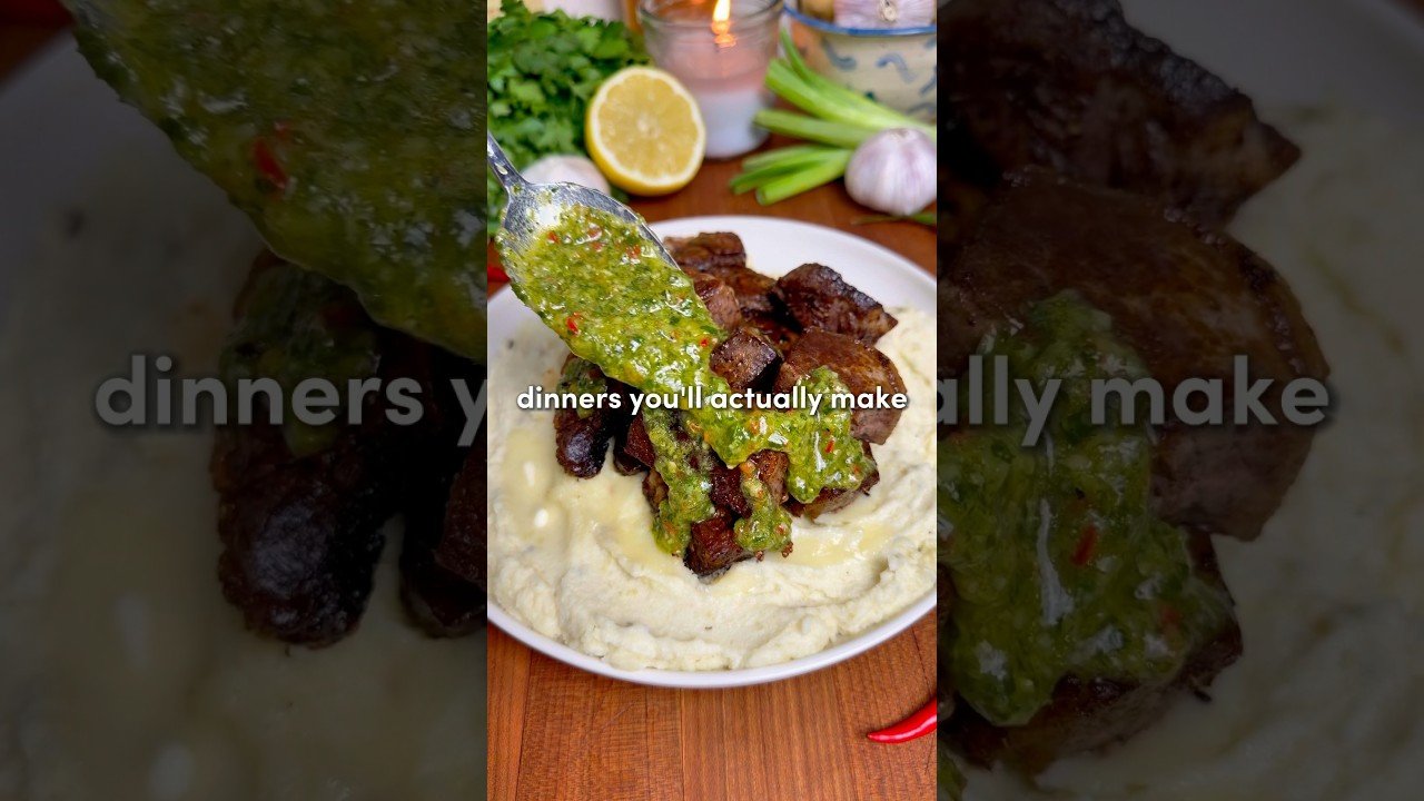 Chimichurri Steak Bites