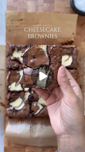 BrownButter Cheesecake Brownie Recipe