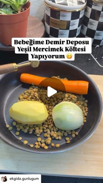 Yumuşacık Yeşil Mercimek Köftesi