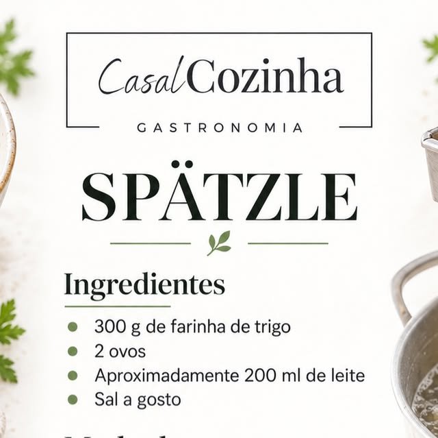 SPÄTZLE