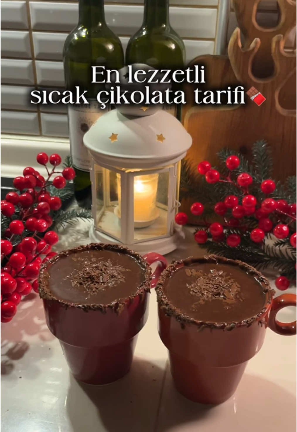 En lezzetli sıcak çikolata tarifi