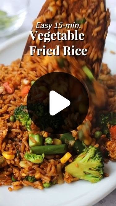 Easy 10-min Vegetable Fried Rice