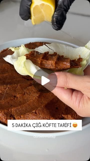 Rondoda Pratik Çiğ Köfte Tarifi
