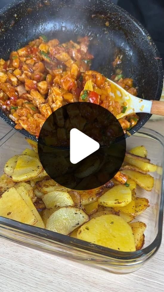 Pollo con patatas